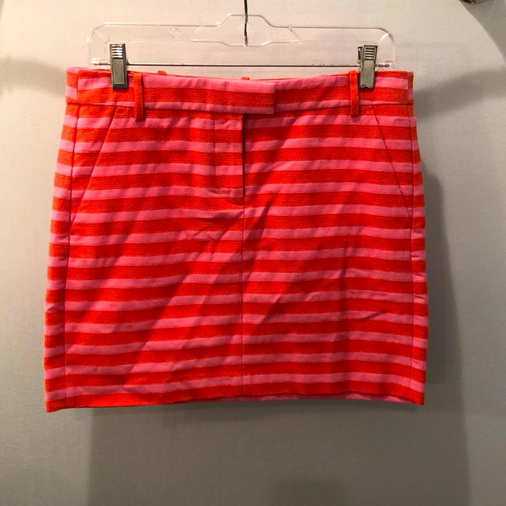 J crew mini skirt